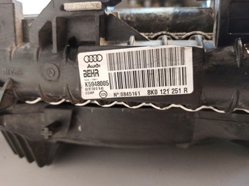 AUDI A4 B8 КОМПЛЕКТ РАДИАТОРА ВЕНТИЛЯТОР 2.0 TDI