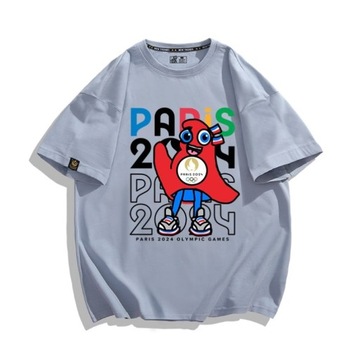 T-shirt z krótkim rękawem na Igrzyska Olimpijskie w Paryżu 2024