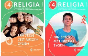 ZESTAW Religia 4 ŚWWOJ Jezus jest nasz Podr/Ćw 12