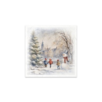 Набор рисовой бумаги RSM129 Winter Kids Christmas