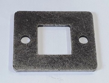 blacha 5mm do montażu słupka 40x40 balustrada