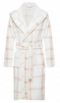 ЖЕНСКИЙ КРЕМОВЫЙ ХАЛАТ HENDERSON 41061-01X БОЛЬШОЙ XXL