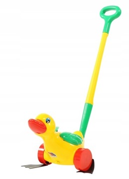 Jeździk z rączka pchacz 