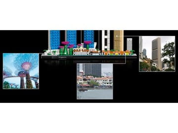 LEGO 21057 Архитектура Сингапура