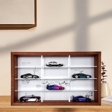 Витрина Масштаб 1/64, литая под давлением модель автомобиля, чехол