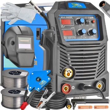 SPAWARKA MIGOMAT MIG MAG MMA TIG 275A 3w1 +ZESTAW