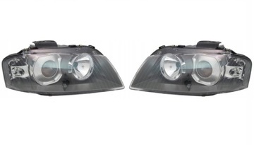 Audi A3 8P1 03-05 reflektory lampy xenon Komplet