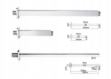 ДУШЕВОЙ НАБОР БЕТОНИРОВАННЫЙ, SLIM Z4 RAIN SHOWER