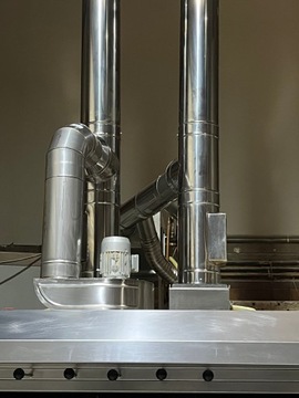 Печь периодического действия, 5 камер, 18 м2, теплообменник, 25 кВт, комплект приборов + 2 тележки