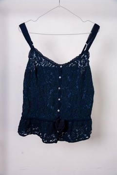 HOLLISTER bluzka top koronka M/38