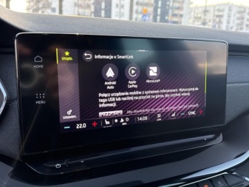 Skoda Octavia IV Kombi 1.5 TSI e-Tec Mild Hybrid 150KM 2023 Skoda Octavia SPORTLINE eTSI DSG, FV-23%, ASO, Sal, zdjęcie 20