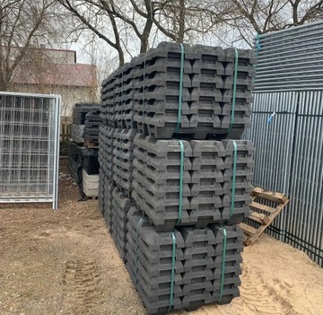 Основание из ПВХ Временное ограждение