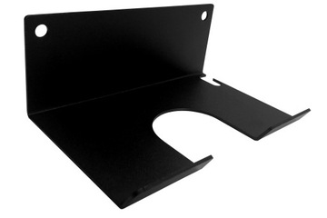 НАСТЕННЫЙ КРОНШТЕЙН STRONG Вешалка для фена, МЕТАЛЛ, ЧЕРНЫЙ УНИВЕРСАЛЬНЫЙ