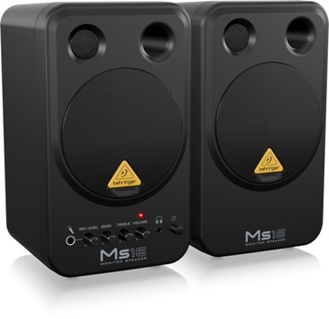 Behringer MS16 - Пара активных мониторов