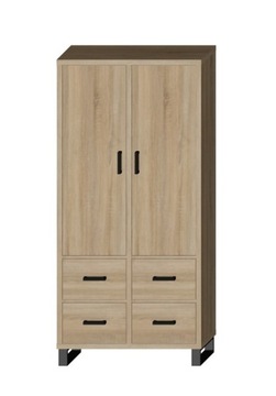 САРА ЛОФТ Гардероб 2D4SZ 100 на металлических ножках - ланцет