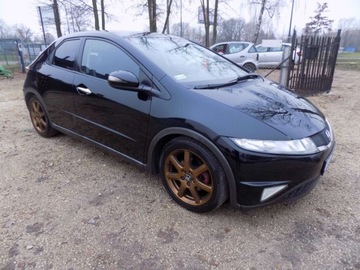 Honda Civic VIII Hatchback 3d 2.2 i-CTDi 140KM 2008 Honda Civic BIALOLEKA 2.2 Diesel i-CTDi (140 KM) 2008 r prod. KOMIS TYS, zdjęcie 1