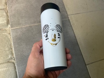 ТЕРМОКРУЖКА, СТАЛЬ МИККИ МАУС, ТЕРМОБУТЫЛКА, 400мл, ПРОТЕЧНАЯ ДЛЯ ШКОЛЫ