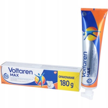 Voltaren MAX żel przeciwbólowy przeciwzapalny 180g