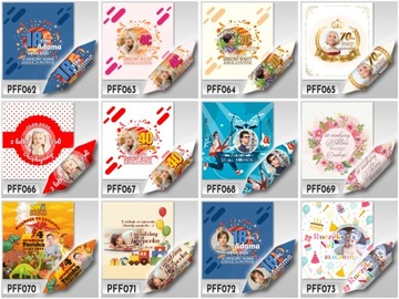 FUDGS персонализированный Крещение Saint One День рождения День рождения Baby Shower любой случай