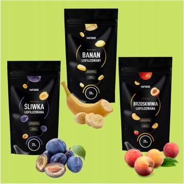 Слива венгерская сублимированная 50г HiFOOD половинки