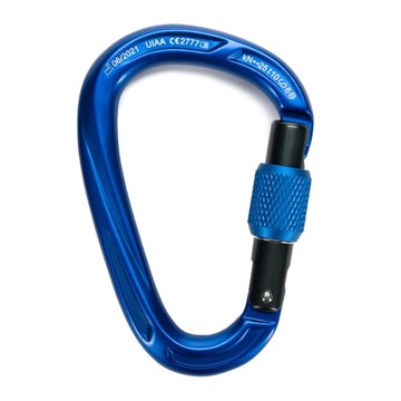 Karabinek Mammut Crag HMS Screwgate Carabiner niebieski OS