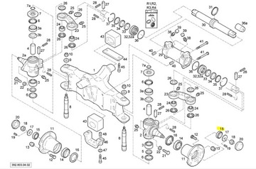 ЗАДНИЙ СТУПИЧНЫЙ ПОДШИПНИК LINDE
