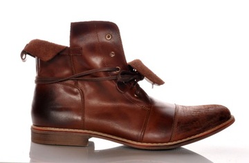 3/4 Bullet Shoes Мед, Ботильоны светло-коричневого цвета, Ботинки челси, Кожа 41