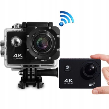 СПОРТИВНАЯ КАМЕРА 4K UHD WIFI PRO GO Водонепроницаемая