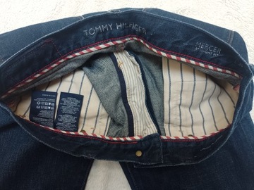 spodnie jeans męskie Tommy Hilfiger Mercer 34/36 granatowe
