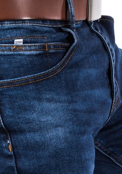 Pánske džínsové nohavice tmavomodré rovné MURITO veľ.29