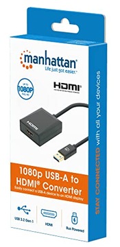 Док-станция Manhattan 153690 Проводная USB 3.2 Gen 1 (3.1 Gen 1) Тип-