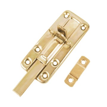ZASUWKA OCYNKOWANA PROSTA ZASUWA ZAMKNIĘCIE 80mm SOLIDNE ZABEZPIECZENIE