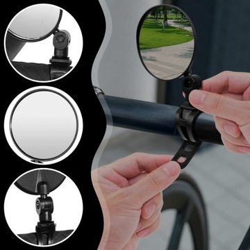 ВЕЛОСИПЕДНОЕ ЗЕРКАЛО ДЛЯ ВЕЛОСИПЕДА, РУЛЬ, 7,5 СМ, С РЫЧАГОМ, КРЕПЛЕНИЕ ДЛЯ ВЕЛОСИПЕДА