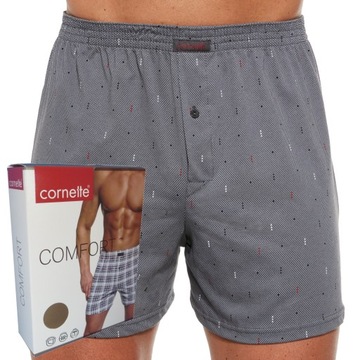 CORNETTE bokserki COMFORT box luźne 008/257 wzorek