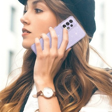 ЧЕХОЛ С БЛЕСКАМИ для Samsung Galaxy A53 5G + стекло