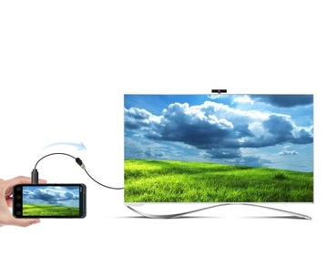 КАБЕЛЬ UGREEN КАБЕЛЬНЫЙ АДАПТЕР MICRO HDMI TO HDMI 19 PIN 20см