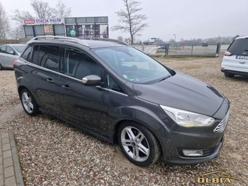 Ford C-MAX II Grand C-MAX Facelifting 1.5 EcoBoost 182KM 2016 Ford Grand C-MAX Park assist Podgrzewana kierownica Czujniki parkowania Su, zdjęcie 11