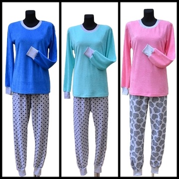 ЖЕНСКАЯ ПИЖАМА FROTTE С РЕЗИНАМИ R 170 L SUTEX