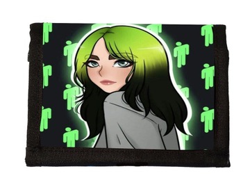 Portfel Billie Eilish portfel materiałowy