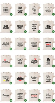 сумка с принтом для подруги Psiapsi BFF сестренка