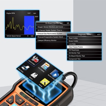 FOXWELL NT301 Автомобильный сканер OBD2 Di Tool