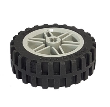 LEGO KOŁO 56904 FELGA J.SZARA 56898 OPONA 43,2x14