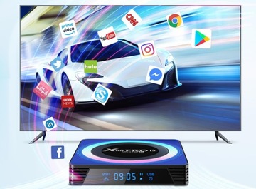 X88 PRO 13 SMART TV BOX 8K ANDROID 13 WIFI6 5 ГГц BT 5.0 HDR10+ 4/64 ГБ