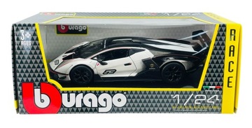 BBURAGO LAMBORGHINI ESSENZA SCV12 БЕЛЫЙ 1:24 НОВЫЙ