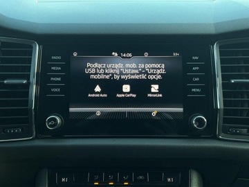 Skoda Kodiaq I SUV 1.5 TSI ACT 150KM 2021 Skoda Kodiaq 1.5TSI 150KM 7os. Ambition SalonPL SerwisASO Acc Matrix Kessy, zdjęcie 32