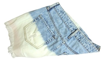 RIVER ISLAND spodenki damskie jeans szorty przetarcia HOT PANTS 36