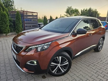 Peugeot 3008 II Crossover 1.5 BlueHDI 130KM 2018 Peugeot 3008 GT-LINE, Panorama, Radar, Bliss,