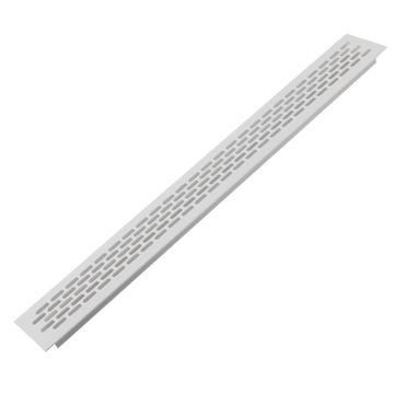 Kratka wentylacyjna mała, 60 x 484 mm, Aluminium