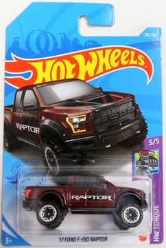 HOT WHEELS RESORAK AUTO 17 FORD F-150 RAPTOR