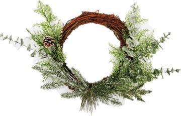 STROIK ŚWIĄTECZNY na drzwi święta WIENIEC GWIAZDKA